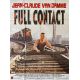 FULL CONTACT Affiche de film- 120x160 cm. - 1990 - Jean-Claude Van Damme, Shedon Lettich