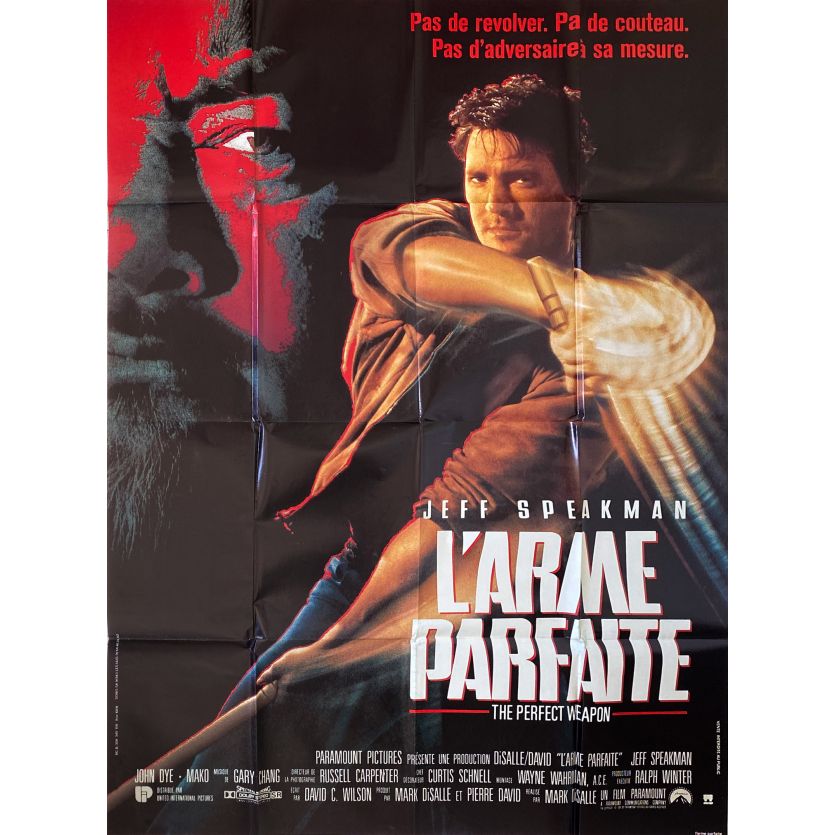 THE PERFECT WEAPON Movie Poster- 47x63 in. - 1991 - Mark DiSalle, Jeff Speakman