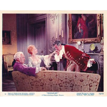 MOONFLEET Lobby Card N12 - 8x10 in. - 1955 - Fritz Lang, Stewart Granger, Goerge Sanders