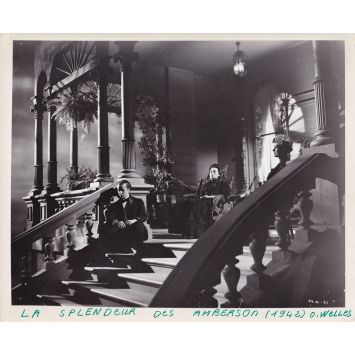 LA SPLENDEUR DES AMBERSON Photo de presse MA-91 - 20x25 cm. - 1942 - Joseph Cotten, Orson Welles