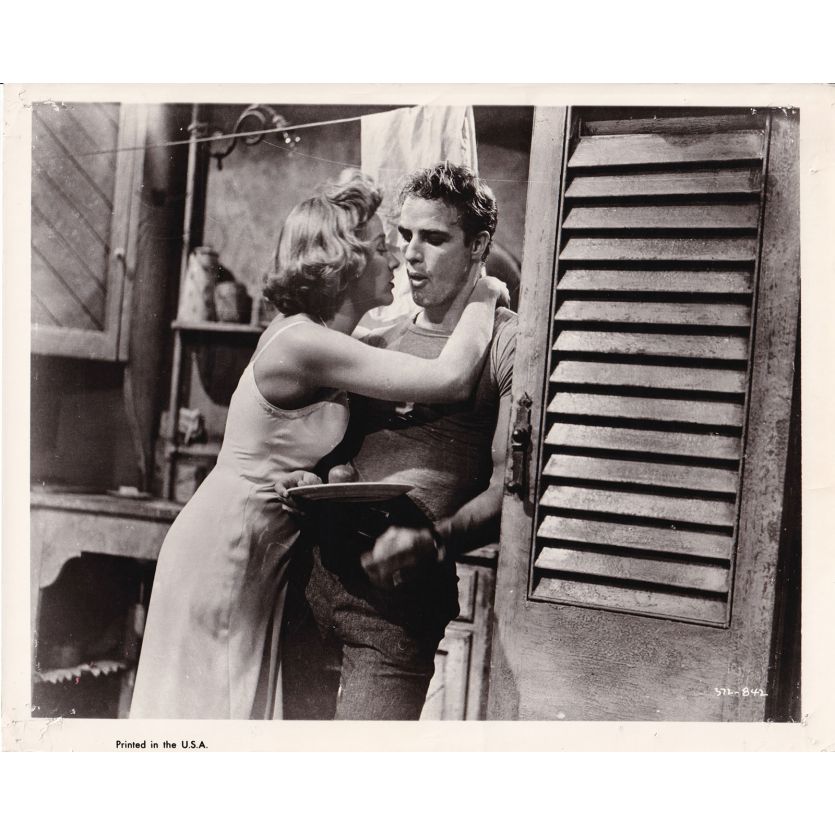 UN TRAMWAY NOMME DESIR Photo de presse 372-842 - 20x25 cm. - 1951 - Marlon Brando, Elia Kazan