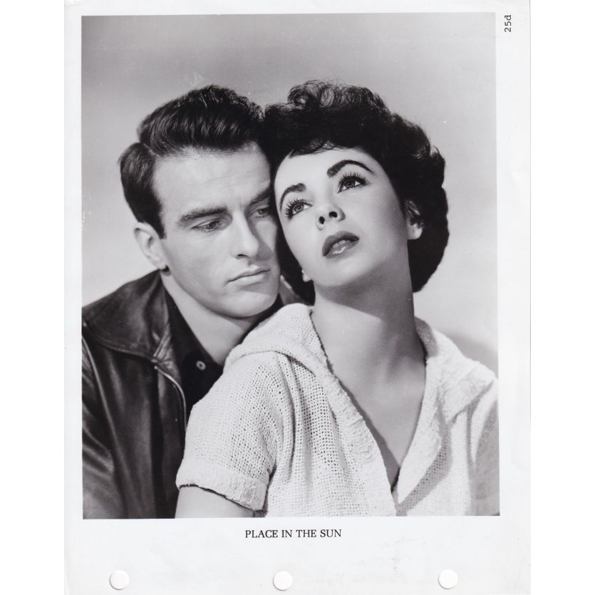 A PLACE IN THE SUN U.S. Movie Still - 8x10 in. - 1951R/1960 25D