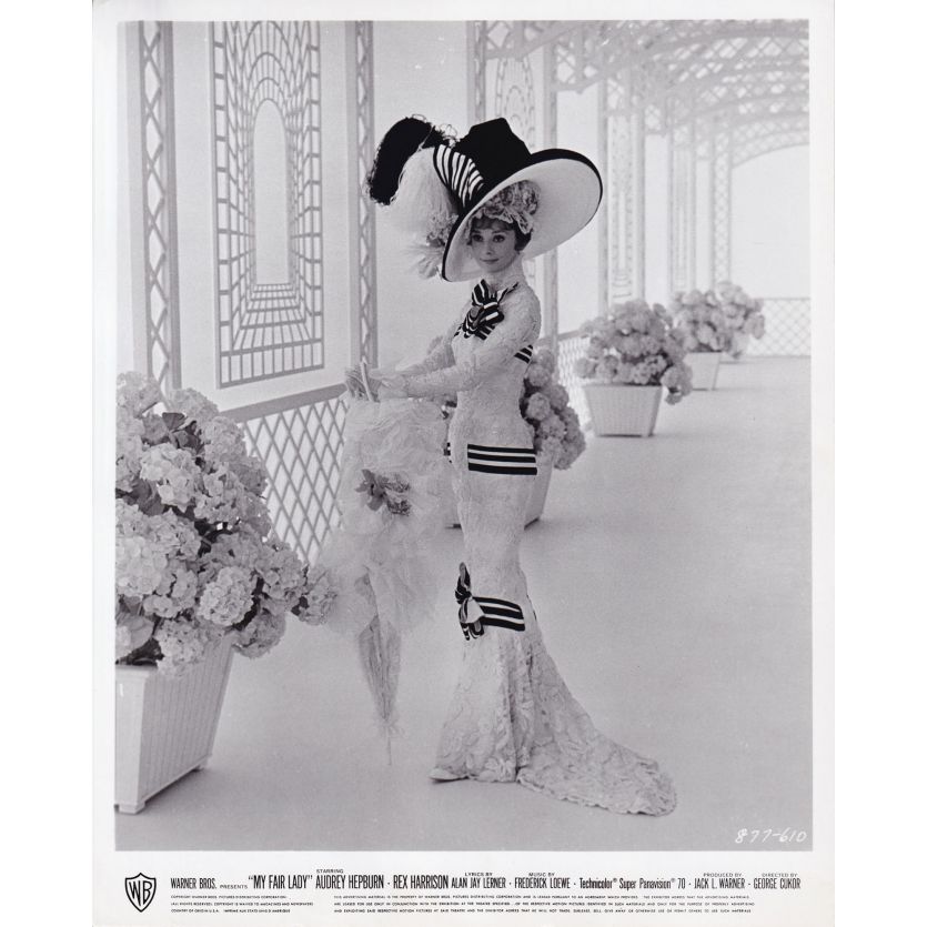 MY FAIR LADY Photo de presse 877-610 - 20x25 cm. - 1964 - Audrey Hepburn, George Cukor