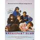 BREAKFAST CLUB Affiche de film- 40x54 cm. - 1985 - Molly Ringwald, John Hugues