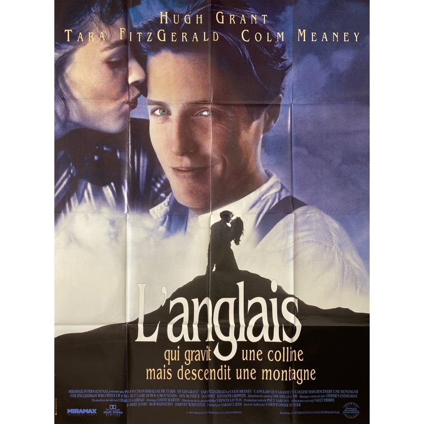 THE ENGLISHMAN WHO WENT UP A HILL Movie Poster- 47x63 in. - 1995 - Christopher Monger, Hugh Grant