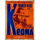 KEOMA Affiche de film- 120x160 cm. - 1976 - Franco Nero, Enzo G. Castellari