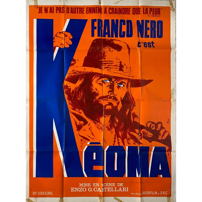 KEOMA Affiche de film- 120x160 cm. - 1976 - Franco Nero, Enzo G. Castellari