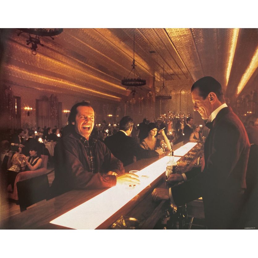 SHINING Photo de film N01 - 40x51 cm. - 1980 - Jack Nicholson, Stanley Kubrick