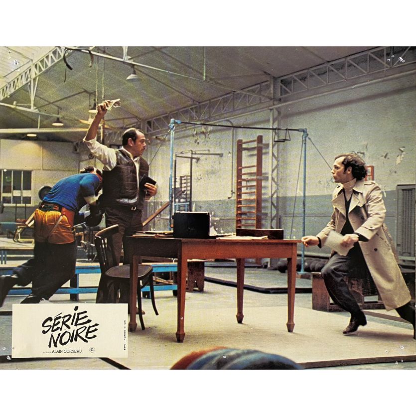 SERIE NOIRE Lobby Card N02 - 9x12 in. - 1979 - Alain Corneau, Patrick Dewaere