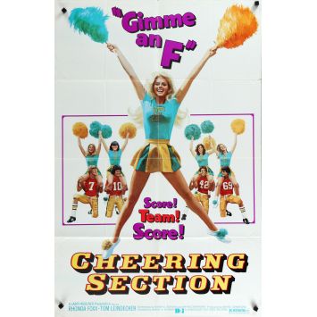 CHEERING SECTION US Movie Poster29x41 - 1977 - X-Rated , Rhonda Fox