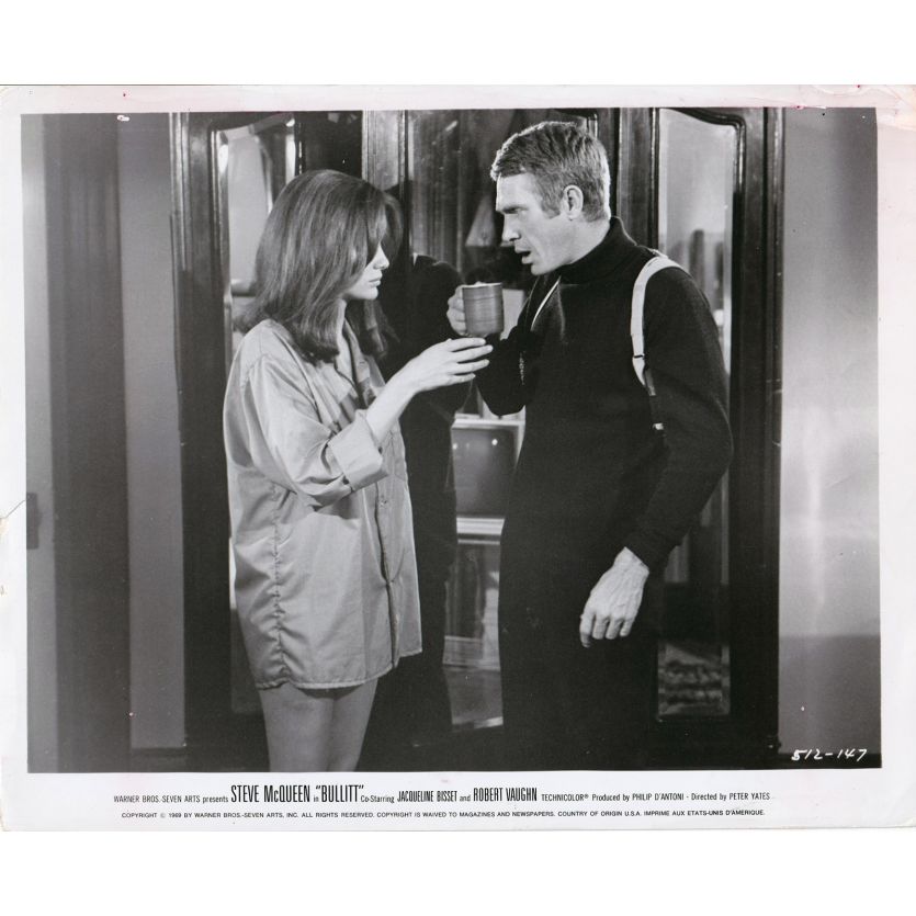 BULLITT Movie Still 512-147 - 8x10 in. - 1968 - Peter Yates, Steve McQueen