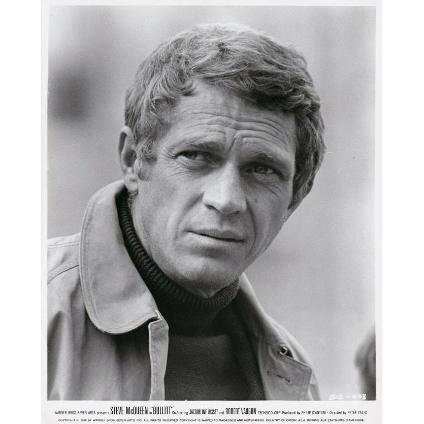 BULLITT Photo de presse 512-608 - 20x25 cm. - 1968 - Steve McQueen, Peter Yates