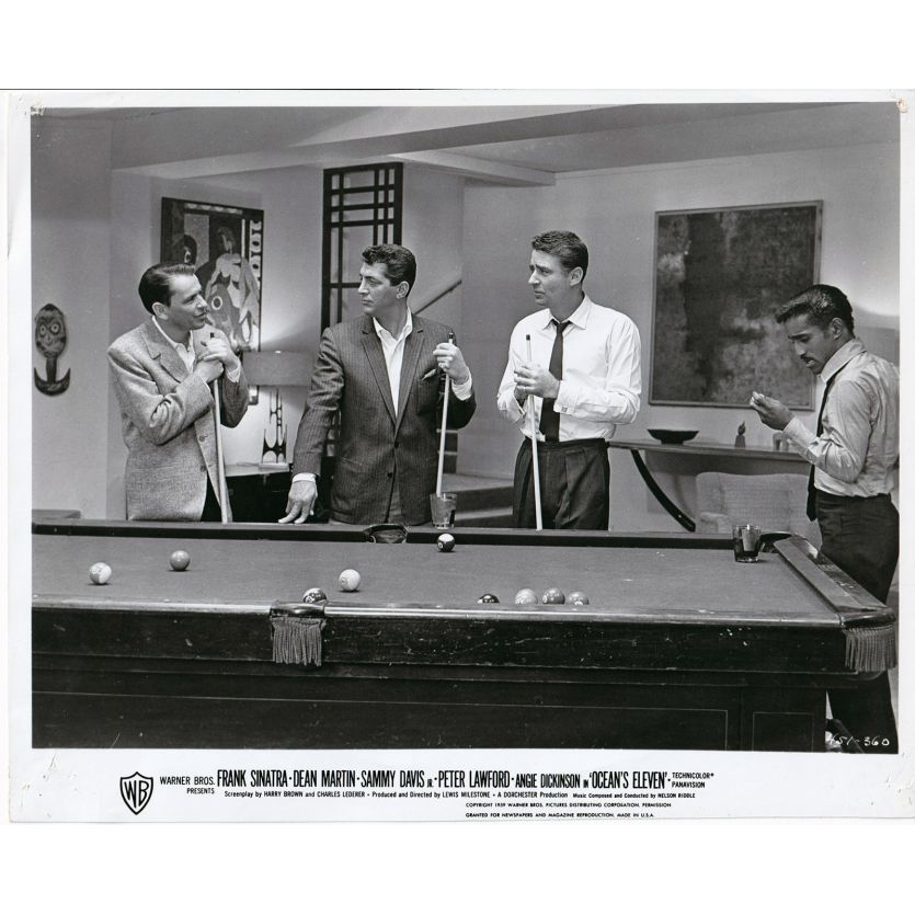 L'INCONNU DE LAS VEGAS Photo de presse 451-360 - 20x25 cm. - 1960 - Frank Sinatra, Dean Martin, Lewis Milestone