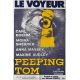 LE VOYEUR Affiche de film- 80x120 cm. - 1960/R1980 - Anna Massey, Michael Powell