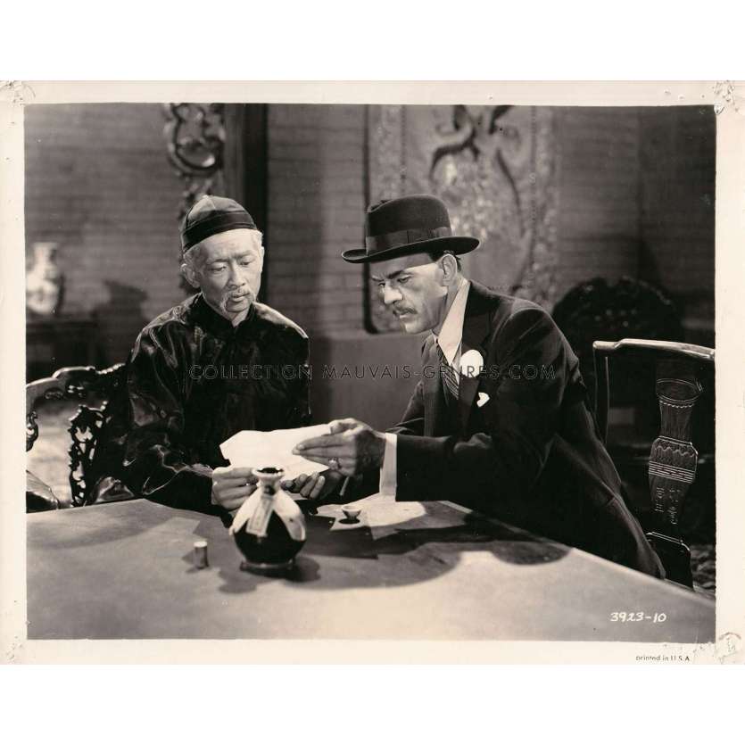 MR WONG IN CHINATOWN Photo de presse 3923-10 - 20x25 cm. - 1939 - Boris Karloff, William Nigh