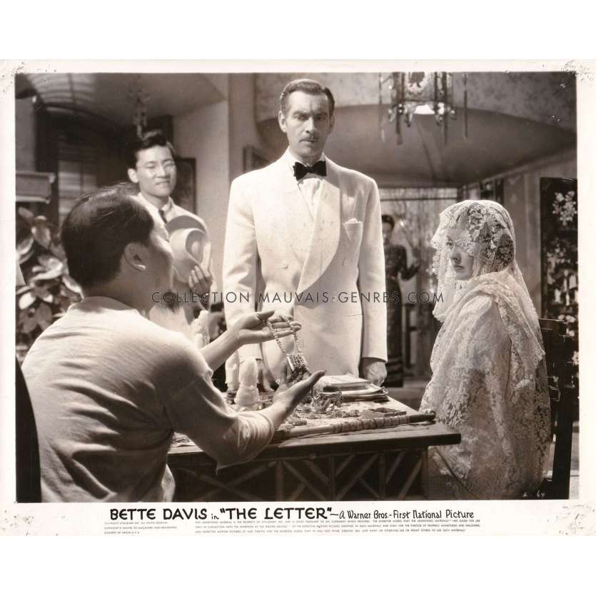 LA LETTRE Photo de presse L-64 - 20x25 cm. - 1940 - Bette Davis, William Wyler