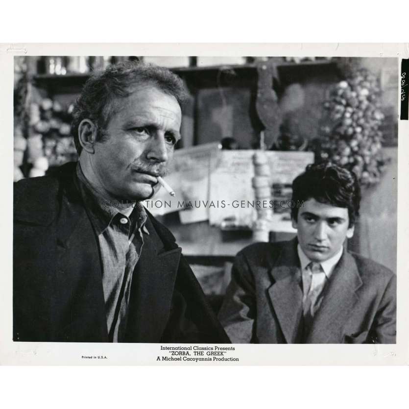 ZORBA LE GREC Photo de presse 88-28 - 20x25 cm. - 1964 - Anthony Quinn, Mihalis Kakogiannis