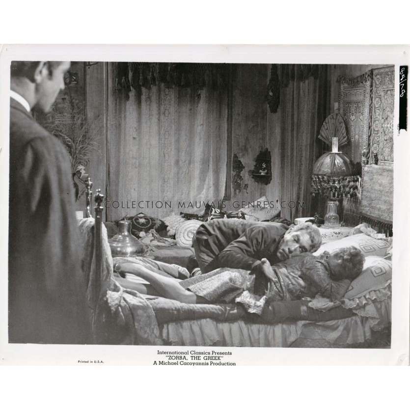 ZORBA LE GREC Photo de presse 88-78 - 20x25 cm. - 1964 - Anthony Quinn, Mihalis Kakogiannis