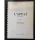 FRESH BAIT Movie Script 170p - 9x12 in. - 1995 - Bertrand Tavernier, Marie Gillain