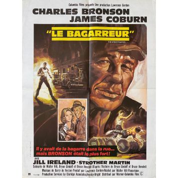 LE BAGARREUR Affiche de film- 60x80 cm. - 1975 - Charles Bronson, Walter Hill