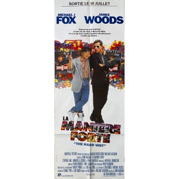 LA MANIERE FORTE Affiche de film- 60x160 cm. - 1991 - Michael J. Fox, John Badham