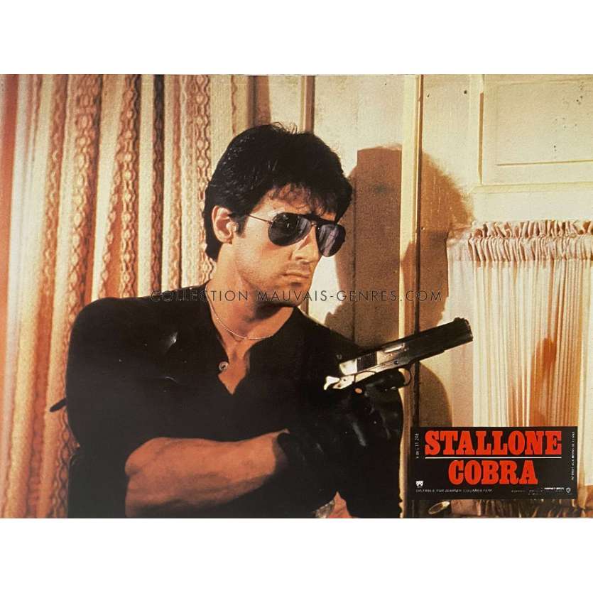 COBRA Photo de film N01 - 21x30 cm. - 1986 - Sylvester Stallone, George P. Cosmatos