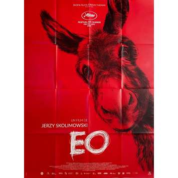 EO Affiche de film- 120x160 cm. - 2022 - Isabelle Huppert , Jerzy Skolimowski