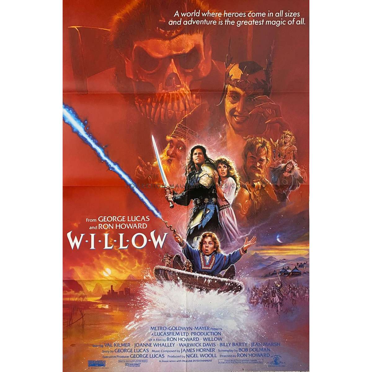WILLOW U.S. Movie Poster - 27x41 in. - 1988