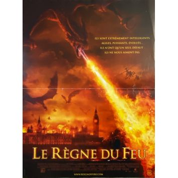 LE REGNE DU FEU Affiche de film- 40x54 cm. - 2002 - Matthew McConaughey, Rob Bowman