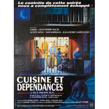 KITCHEN WITH APPARTMENT Original Movie Poster- 15x21 in. - 1993 - Agnes Jaoui, Jean-Pierre Bacri