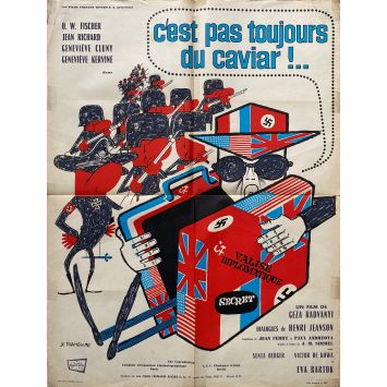 OPERATION CAVIAR Movie Poster- 23x32 in. - 1961 - Géza von Radványi, O.W. Fischer