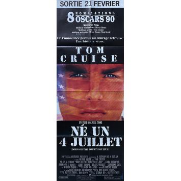 BORN ON A FOURTH OF JULY Movie Poster- 23x63 in. - 1989 - Oliver Stone, Tom Cruise