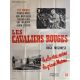 LES CAVALIERS ROUGES Affiche de film- 80x120 cm. - 1964 - Lex Barker, Hugo Fregonese
