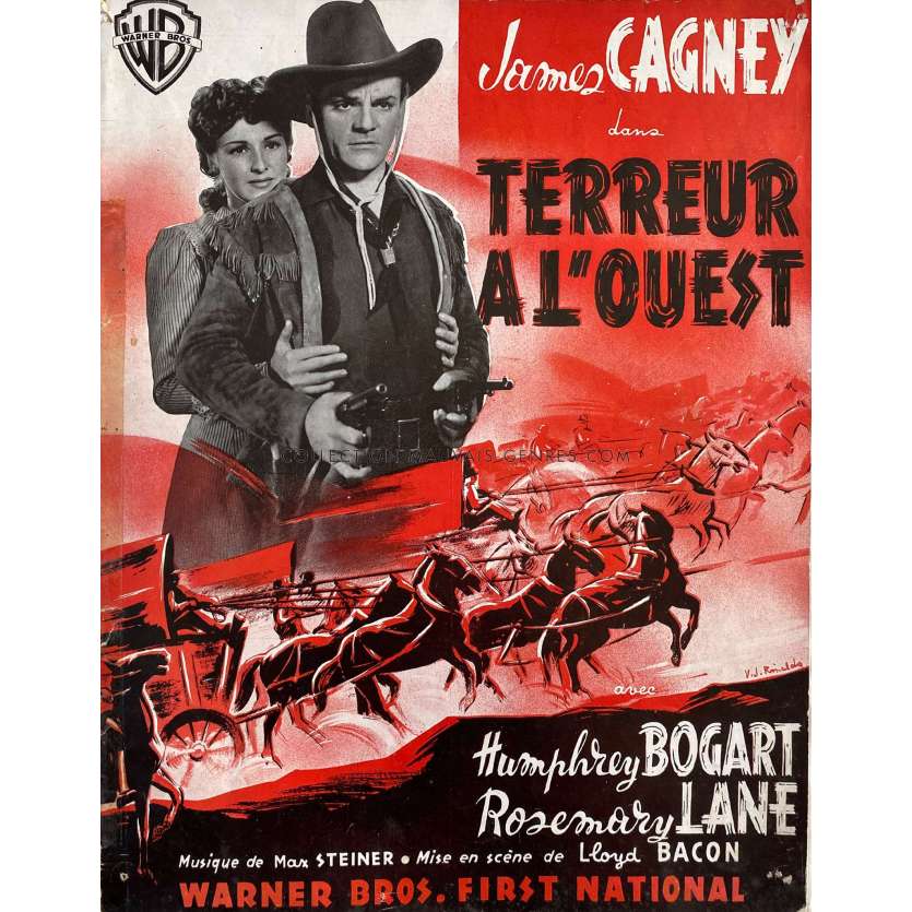 LA TERREUR DE L'OUEST Dossier de presse 16p - 24x30 cm. - 1954 - Randolph Scott, André De Toth