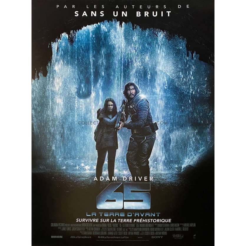 65 Movie Poster- 15x21 in. - 2023 - Scott Beck, Adam Driver