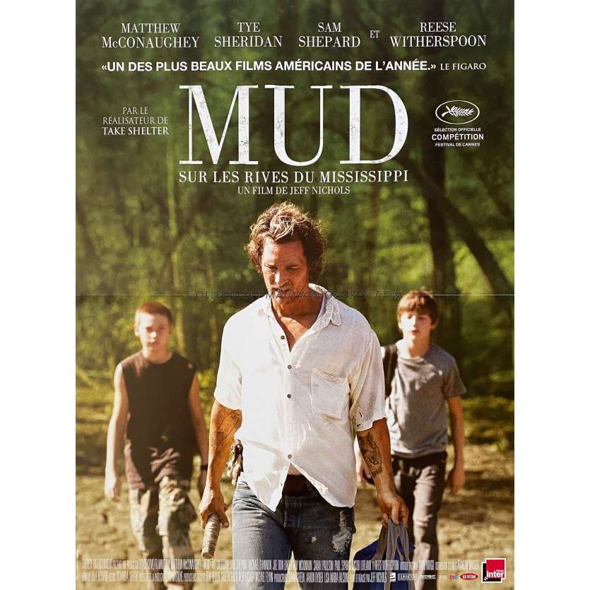 MUD Affiche de film- 40x54 cm. - 2012 - Matthew McConauguey, Jeff Nichols