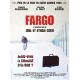 FARGO Affiche de film- 40x54 cm. - 1996 - Frances McDormand, Joel Coen -