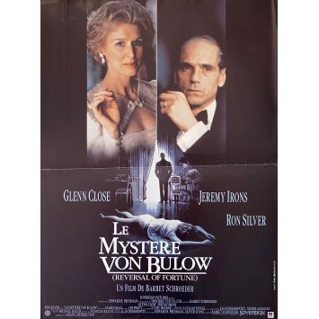 LE MYSTERE VON BULOW Affiche de film- 40x54 cm. - 1990 - Jeremy Irons, Barbet Schroeder -