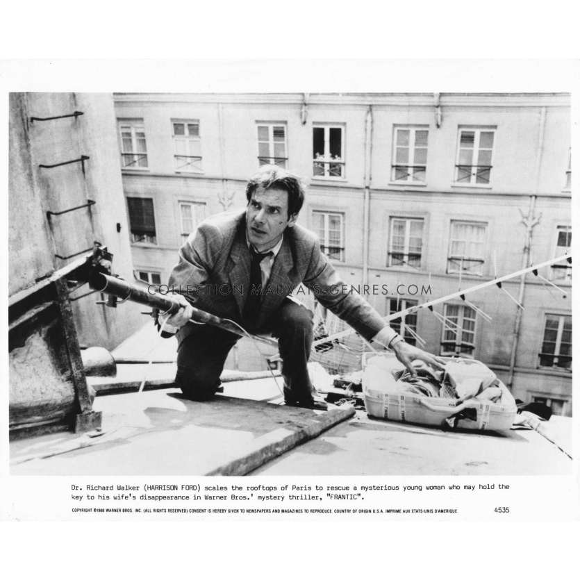 FRANTIC Movie Still 4535 - 8x10 in. - 1988 - Roman Polanski, Harrison Ford -