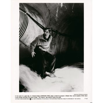 LE FUGITIF Photo de presse F-12 - 20x25 cm. - 1993 - Harrison Ford, Andrew Davis