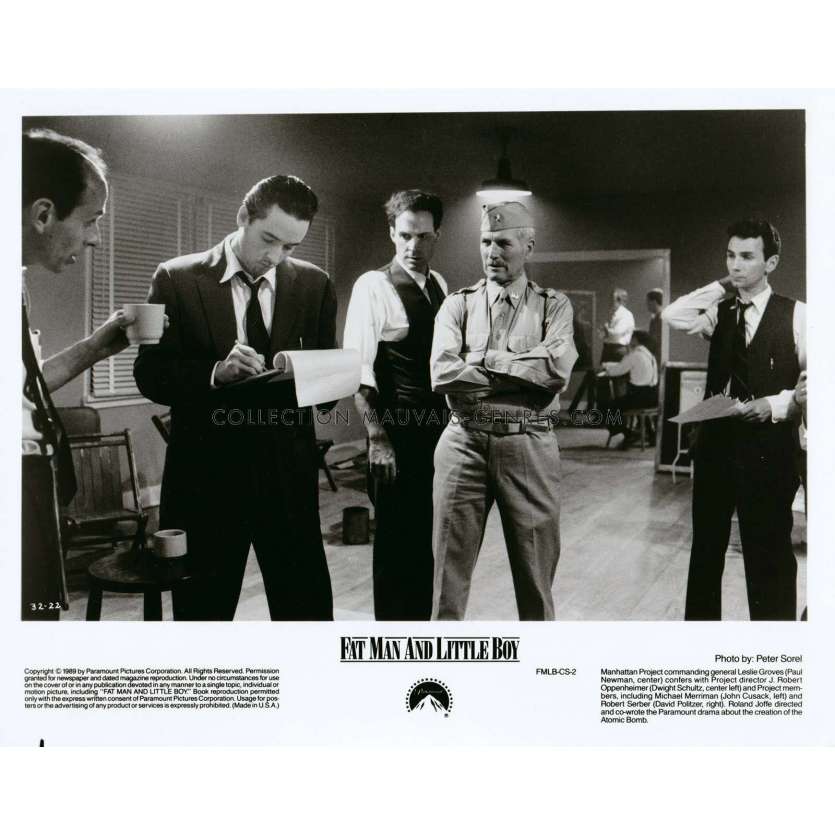 LES MAITRES DE L'OMBRE Photo de presse FMLB-CS-2 - 20x25 cm. - 1989 - Paul Newman, Roland Joffé