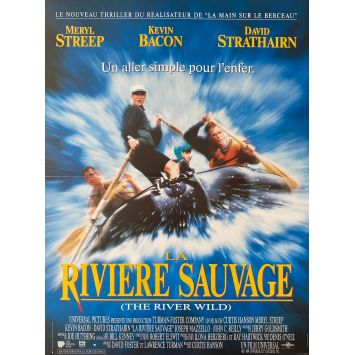 LA RIVIERE SAUVAGE Affiche de film- 40x54 cm. - 1994 - Meryl Streep, Curtis Hanson