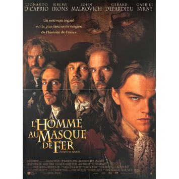 L'HOMME AU MASQUE DE FER Affiche de film- 40x54 cm. - 1998 - Leonardo DiCaprio, Randall Wallace