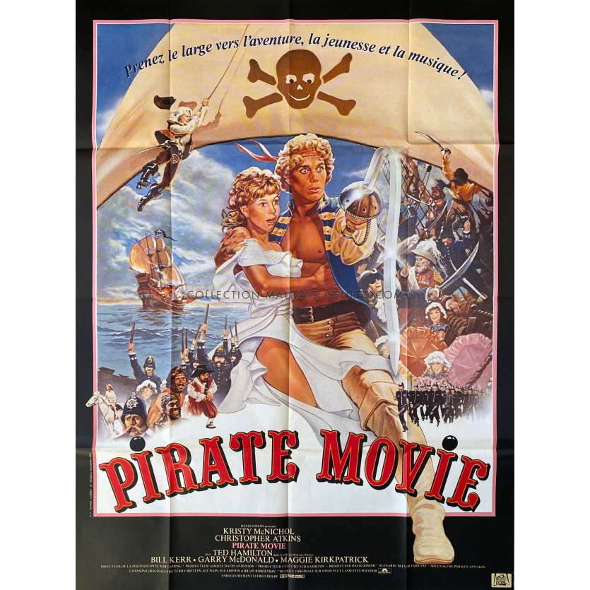 PIRATE MOVIE Affiche de film- 120x160 cm. - 1982 - Kristy McNichol, Ken Annakin