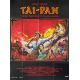 TAI PAN Movie Poster- 47x63 in. - 1986 - Daryl Duke, Bryan Brown - erotic