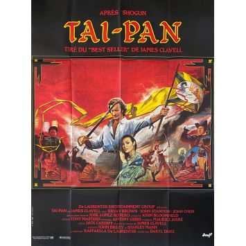 TAI PAN Affiche de film- 120x160 cm. - 1986 - Bryan Brown, Daryl Duke