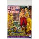 CARIBBEAN Movie Poster- 14x21 in. - 1952 - Edward Ludwig, John Payne - erotic