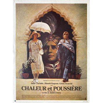 CHALEUR ET POUSSIERE Affiche de film- 40x54 cm. - 1983 - Julie Christie, James Ivory