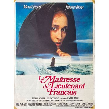 LA MAITRESSE DU LIEUTENANT Français Affiche de film- 40x54 cm. - 1981 - Meryl Streep, Jeremy Irons, Karel Reisz