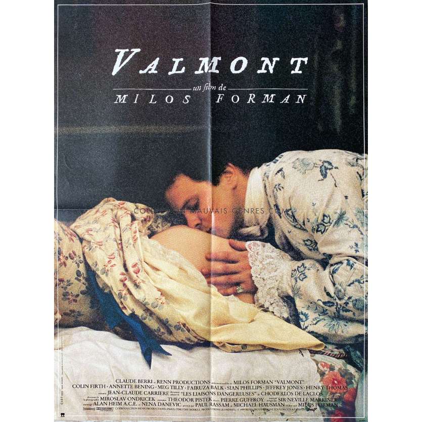 VALMONT Movie Poster- 23x32 in. - 1989 - Milos Forman, Colin Firth